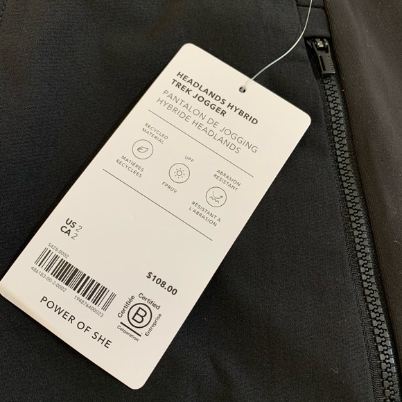 NWT Headland Hybrid Trek Joggers - Picture 5 of 10